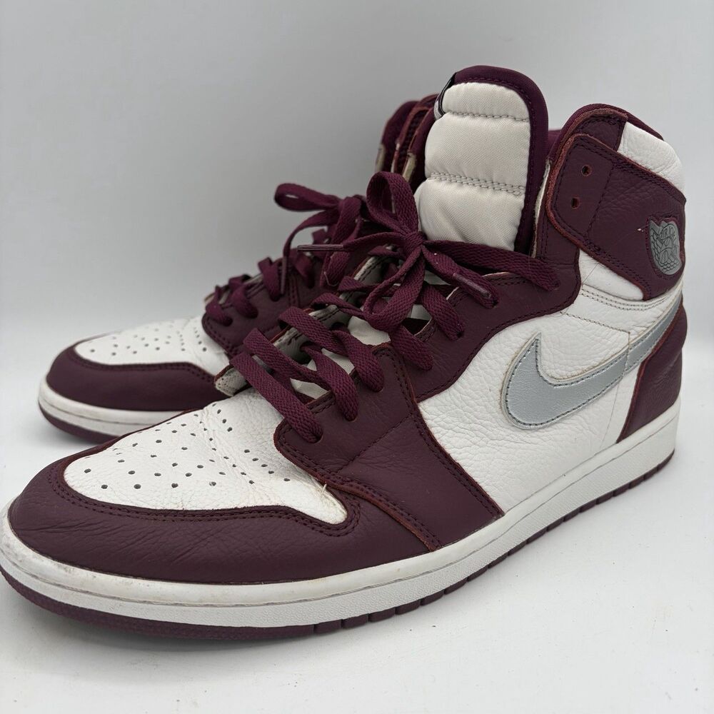 Jordan Men's Air Jordan 1 Retro High OG 555088-611 Bordeaux Size 13